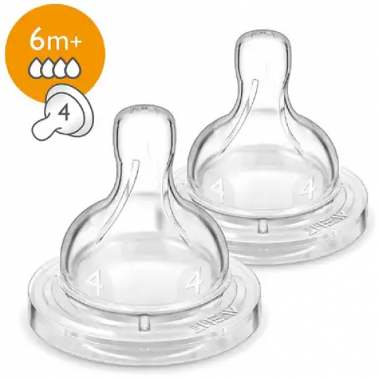 Avent Classic Plus Teats +6M 2 pcs