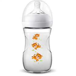 Avent Natural 2.0 Bottle TIGER 260ML X1  development technology feeding accessories baby essentials