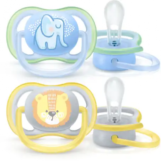 Avent Ultra Air Freeflow Soother  Orthodontically Approved Silicone Material BPA Free