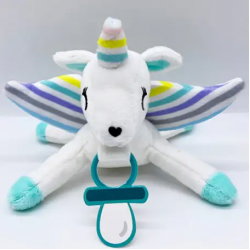 Babyworks | Bibipals Pacifier Holder | Unicorn