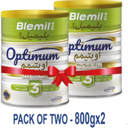 Blemil Plus Baby Milk (3) 800 gm x 2 (Promo-pack)