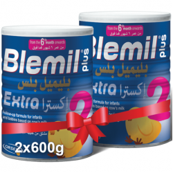 Blemil Plus Extra 2 600g Pack Of Two  Nutrient-enriched formula Infant nutrition Growth and development