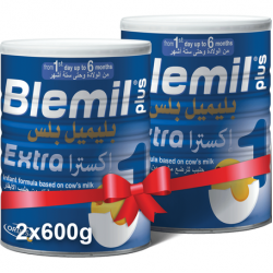 Blemil Plus Extra 1 600g Pack Of Two  Nutritional supplement Infant formula Baby food