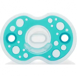 Brother Max | 0-6m Silicone Cheery Soother | Blue