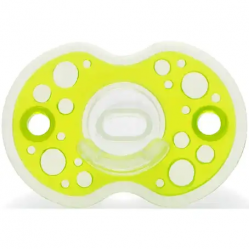 Brother Max | 0-6m Silicone Cheery Soother | Green