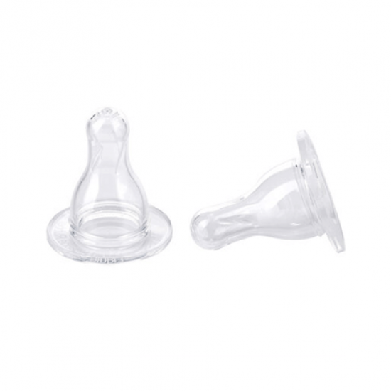 Canpol - Silicone Bottle Nipple - Slow Flow (2 Pcs)