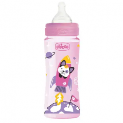 Chicco Bottle Wb Pp Grl Fast Flow330 Ml