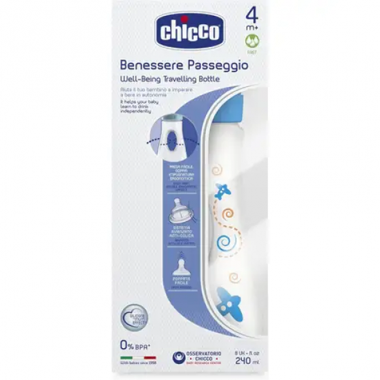 Chicco Bottle Wb Travel Boy 240 Ml