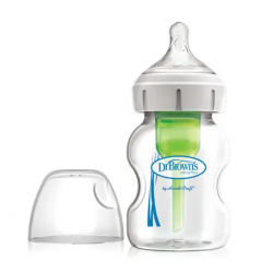 Drbrown Bottle Glass Wide Neck 150ml  baby feeding formula feeding