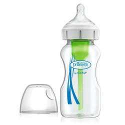 Drbrown Bottle Glass Wide Neck 270ml  infant feeding baby bottle