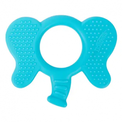 Drbrown Teether Elephant Blue  Teething Relief Baby Oral Care