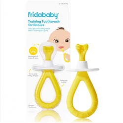 Frida Baby Training Toothbrush For Babies  oral hygiene teething relief