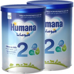 - Humana Stage (2)  Pack Of Two  2x900 Gm  Premium Baby Formula