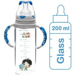 Kiko Glass Feeding Bottle 12146 180/200 ml