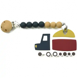 Luqu | Silicone Pacifier Beads | Truck