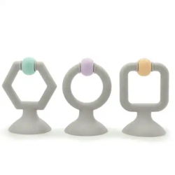 Luqu | Silicone Teether | Set of 3