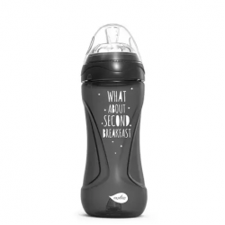 Nuvita | Anti-colic Baby Bottle | Black | 330 ML