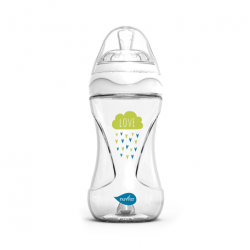 Nuvita | Anti-colic Baby Bottle | Clear/White | 250 ML