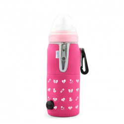 Nuvita | Travel Bottle Warmer | Pink