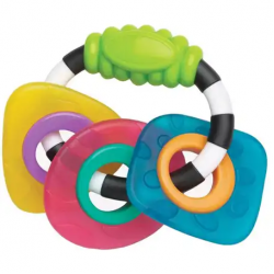 Playgro - Textured Teething Shapes  sensory development oral stimulation