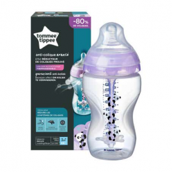 Tommee Tippee Bottles - Decorated Feeding Bottle - For Girls (340ml)