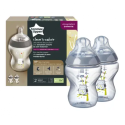 Tommee Tippee Nursery Decorated Bottle 260 ml 2 pcs