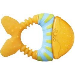 Tommee Tippee Teethe N Cool Water Teether (4m+) - Orange  Teething Relief Gum Massaging