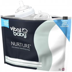 Vital Baby Nurture Microwave Sterilising Bags  Sterilising Bags Microwave