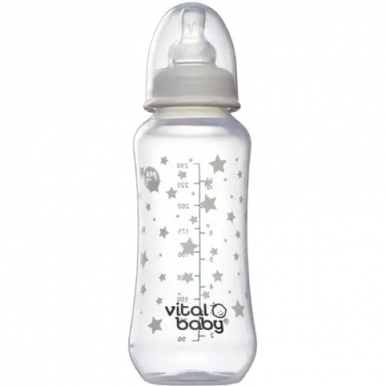 Vital Baby Nurture Perfectly Simple Feeding Bottle  nutritional development baby's feeding habits