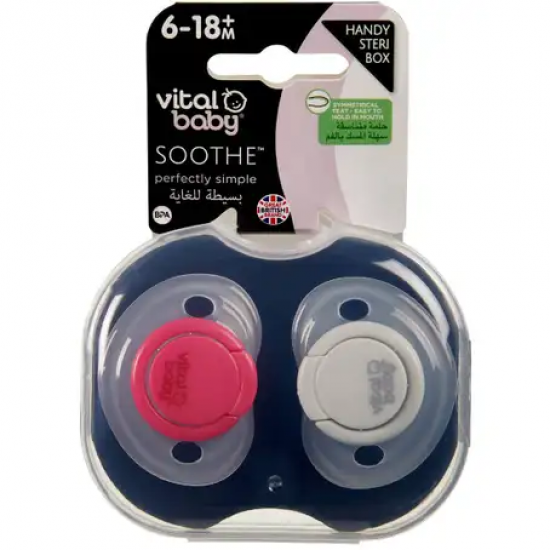 Vital Baby Soothe  Pacifier Teether  Milk