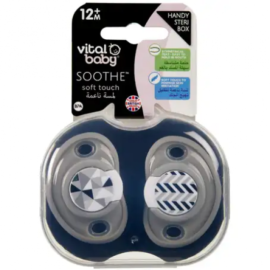 Vital Baby Soothe Soft Touch 12 Months+ (2pk) - Unisex  diaper milk