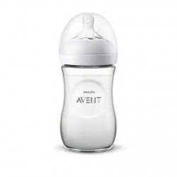 Avent Natural 2.0 Bottle FLAMINGO 260ML X1  Developmentally Appropriate Comfortable Feeding Experience Anti-Colic System