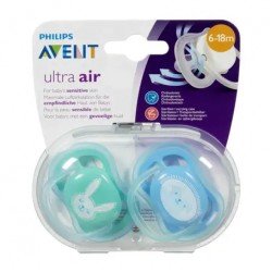 Avent Soother Air 6-18M Mix Deco X2  pacifier baby nipple