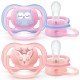 Avent Ultra Air Freeflow Soother  Orthodontically Approved Silicone Material BPA Free