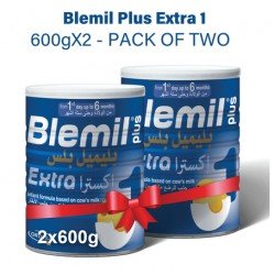 Blemil Plus Extra 1 600g Pack Of Two  Nutritional supplement Infant formula Baby food