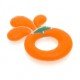 Brother Max | Soft Silicone Splash Teether | Orange Shape