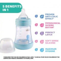 Chicco Feeding Bottle Perfect5 Boy150ml