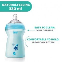 Chicco Naturalfeeling Bottle 6m+ Boy 330ml