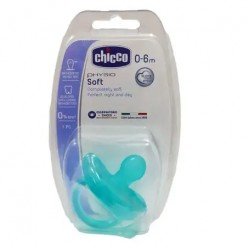 Chicco Soother Ph.Soft Blue Sil 0-6m 1pc