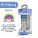 Chicco Well Being Glass Bottle Slow 150ml