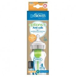 Drbrown Bottle Glass Wide Neck 270ml  infant feeding baby bottle