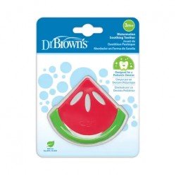 Drbrown Teether Soothing Watermelon  Teething Pain Relief Baby Oral Care