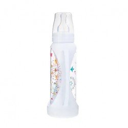 Farlin Feeding Bottle Plastic Standard-Neck 250ml - Blue  feeding bottle plastic standard-neck 250ml blue  baby milk