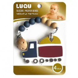 Luqu | Silicone Pacifier Beads | Truck