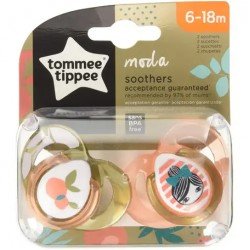 Tommee Tippee Moda Soother  Silicone material Orthodontic design