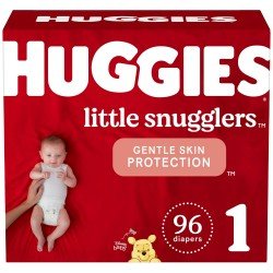 Huggies Little Snugglers Baby Diapers, Size 1, Choose your package