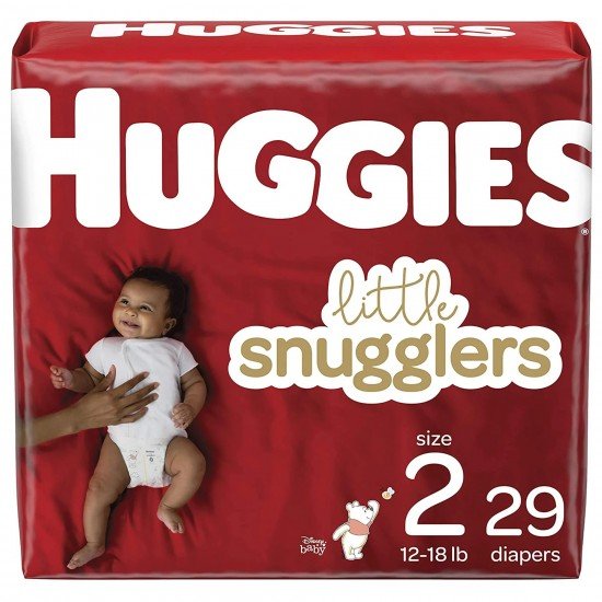 Huggies Little Snugglers Diapers, Size 2, Choose your package