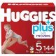 Huggies Little Movers Baby Diapers, Size 5, Choose your package