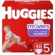 Huggies Little Movers Baby Diapers, Size 5, Choose your package