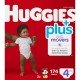 Huggies Little Movers Baby Diapers, Size 4, Choose your package